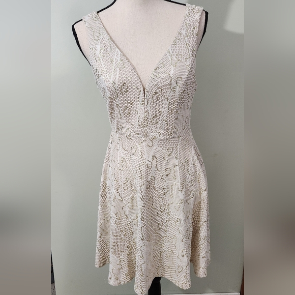 bailey blue Dresses & Skirts - Gold sequined dress